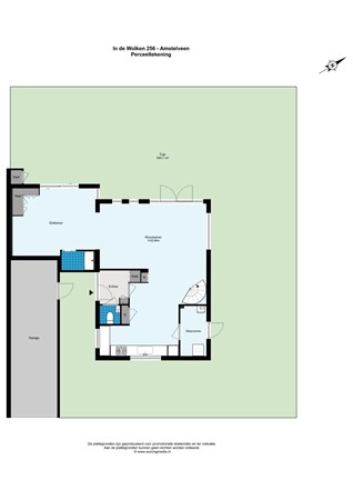 Floor plan - In de Wolken 256, 1186 BR Amstelveen 